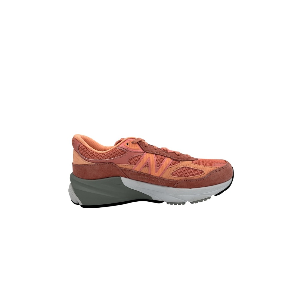 Size 7 - New Balance 990v6 Orange Purple - Picture 5 of 11